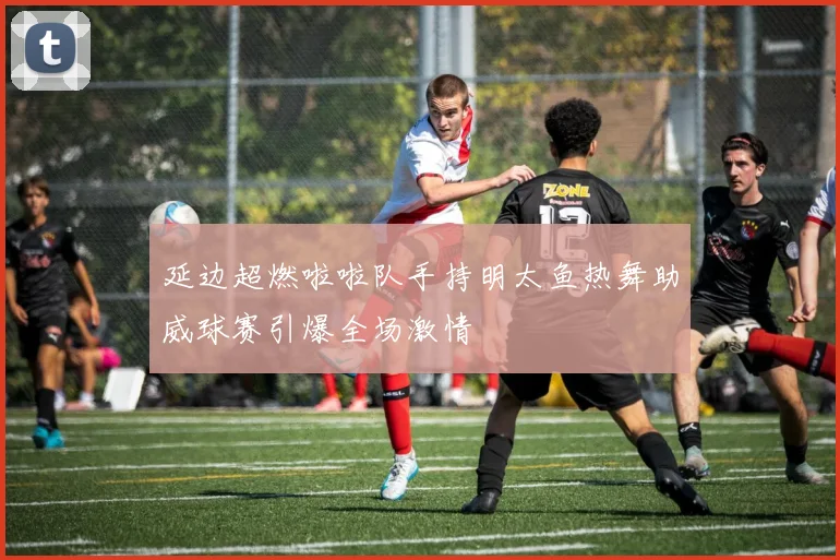 延边超燃啦啦队手持明太鱼热舞助威球赛引爆全场激情